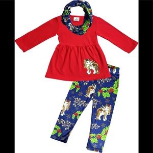 Holiday Unicorn  3 pc Pant set 50%Off!